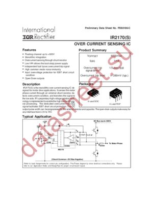 IR2170 datasheet  