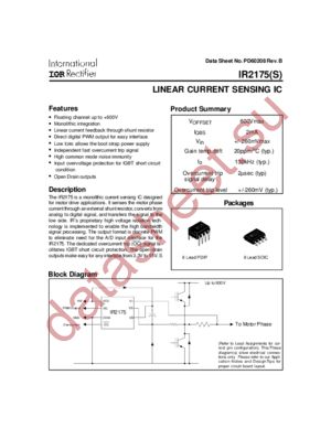 IR2175S datasheet  