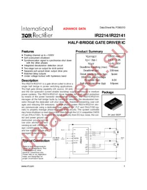 IR2214 datasheet  