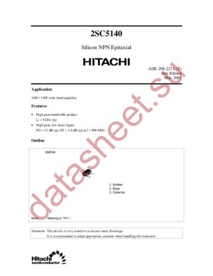 2SC5140 datasheet  