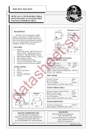 IS620 datasheet  