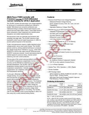 ISL6561 datasheet  