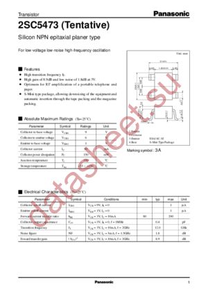 2SC5473 datasheet  