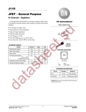 J110-D datasheet  
