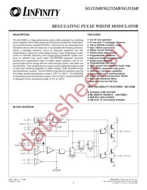 SG3526BDW datasheet  