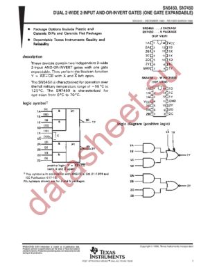 JM38510/00501BCA datasheet  