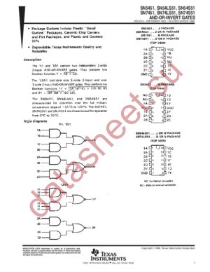 JM38510/00502BCA datasheet  