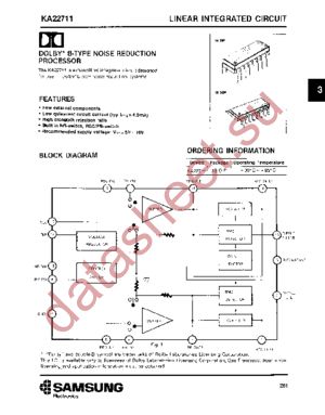 KA22711 datasheet  