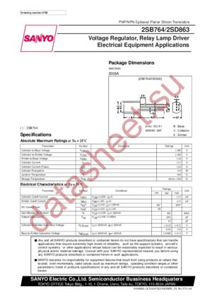 2SD863 datasheet  