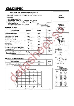 2SD871 datasheet  