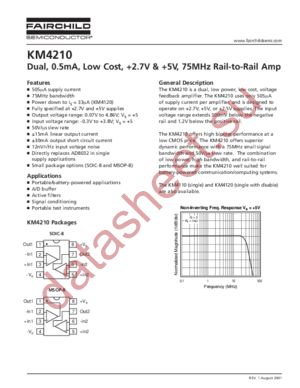 KM4210 datasheet  