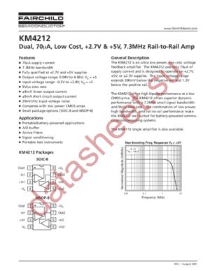 KM4212 datasheet  
