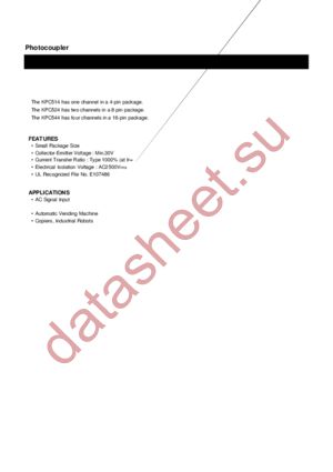 KPC544 datasheet  