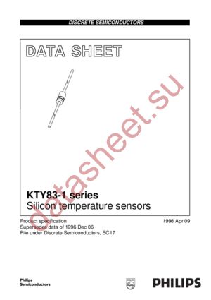 KTY83-121 datasheet  