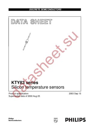 KTY83/121 datasheet  