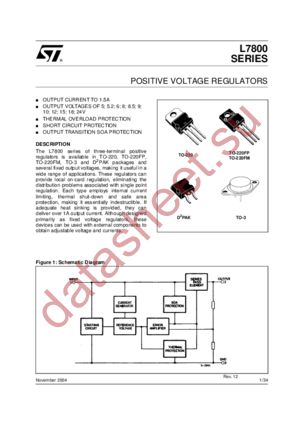 L7806C-V datasheet  