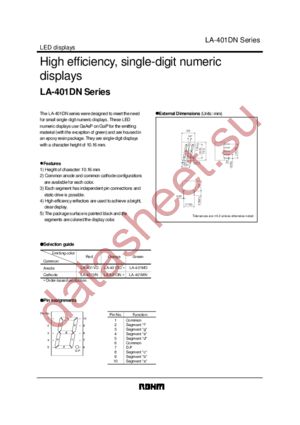 LA-401MD/MN datasheet  