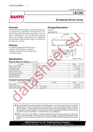 LB1290 datasheet  