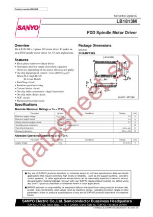 LB1813M datasheet  