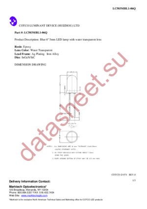 LC503MBL1-06Q datasheet  