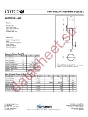 LC503NYL1-30Q datasheet  