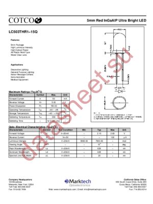 LC503THR1-15Q-A datasheet  