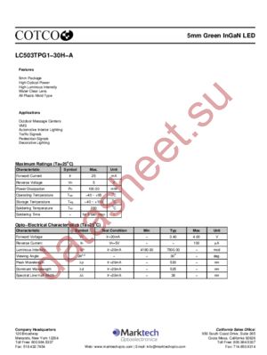 LC503TPG1-30H-A datasheet  