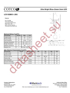 LC512QBG1-25G datasheet  