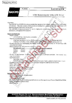 LC5732N datasheet  