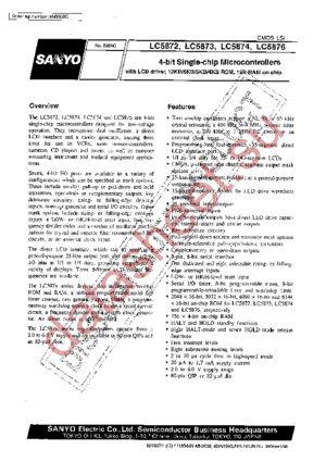 LC5874 datasheet  