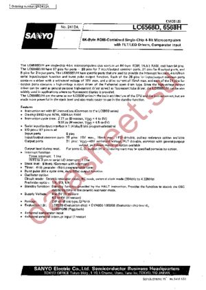 LC6568 datasheet  