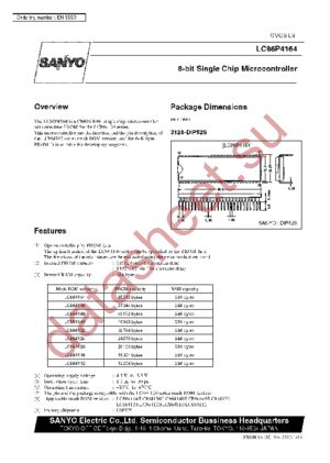 LC864140 datasheet  