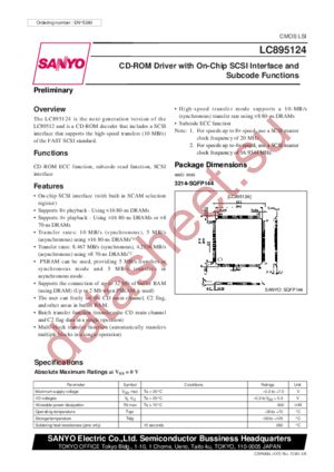 LC895124 datasheet  