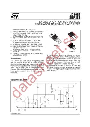 LD1084V36 datasheet  