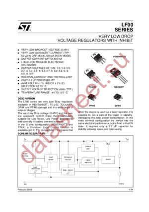 LF25ABV5V datasheet  