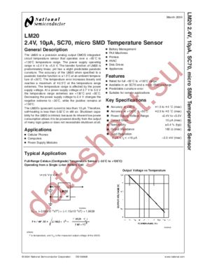 LM20SIBP datasheet  