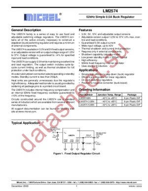 LM2574-3.3BN datasheet  