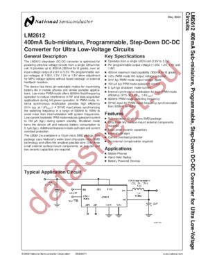 LM2612 datasheet  