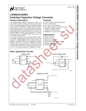 LM2662MX datasheet  