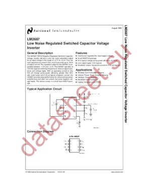 LM2687 datasheet  