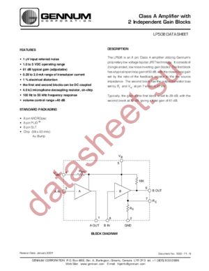 LP508 datasheet  