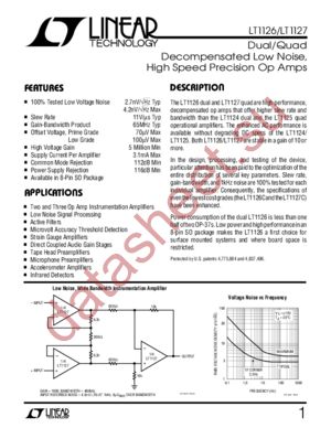 LT1126CN8 datasheet  