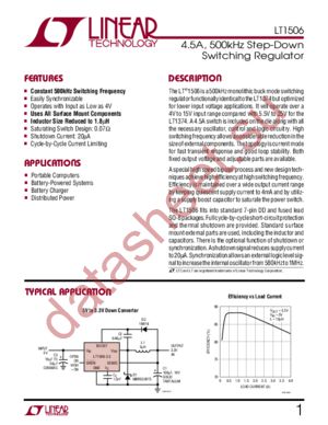 LT1506IR datasheet  