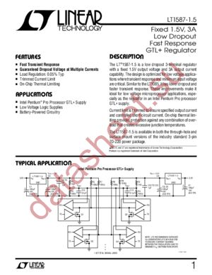 LT1587CM-1.5 datasheet  