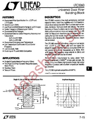 LTC1060ACN datasheet  