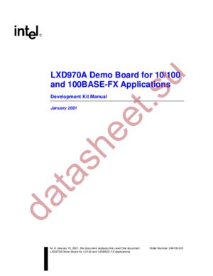 LXD970A datasheet  
