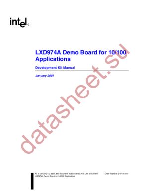 LXD974A datasheet  