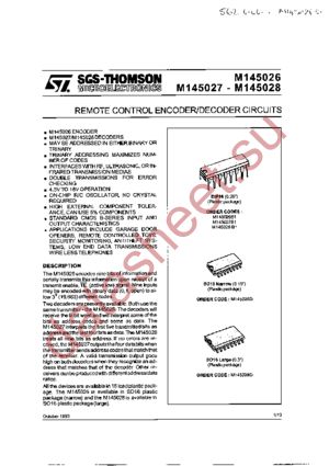 M145028B1 datasheet  