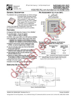 M2087 datasheet  