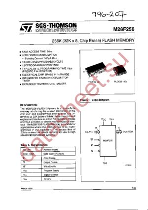 M28F256-12XB1TR datasheet  